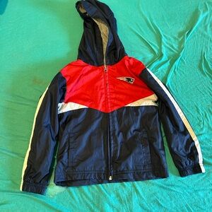 NFL Patriots windbreaker / rain coat